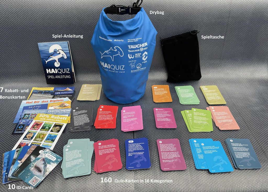 HAI-QUIZ Wissen schützt Haie